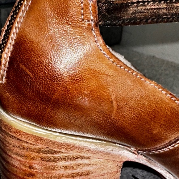 Freebird By Steven “Randi” Women's Leather Heeled Mary Jane in Dusty Rose Size 7 - Picture 6 of 9